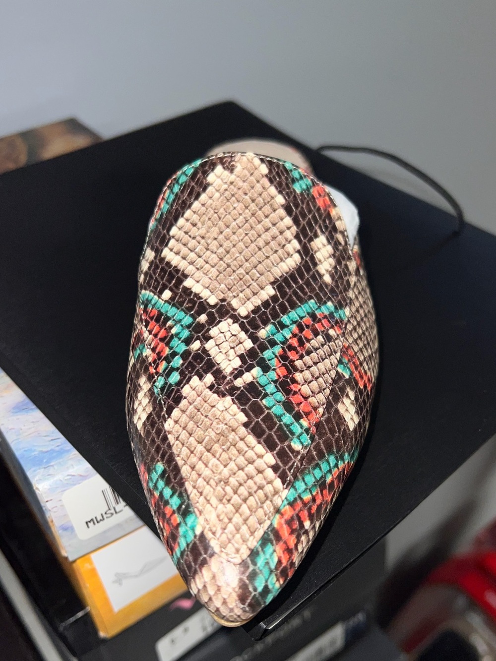 Cole Haan Piper Mule Snake Skin Womens Size 5.5 NEW WITH BOX - Picture 10 of 11
